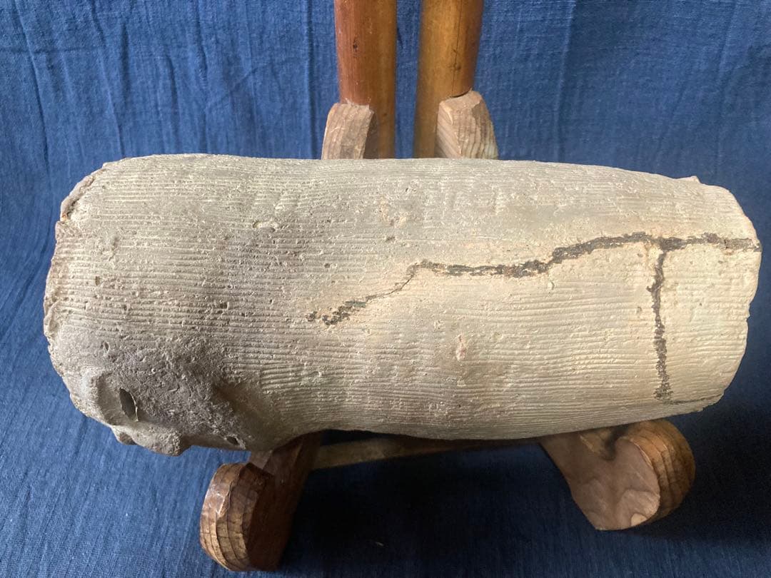 円筒人面埴輪　埴輪　古墳時代　発掘品　出土