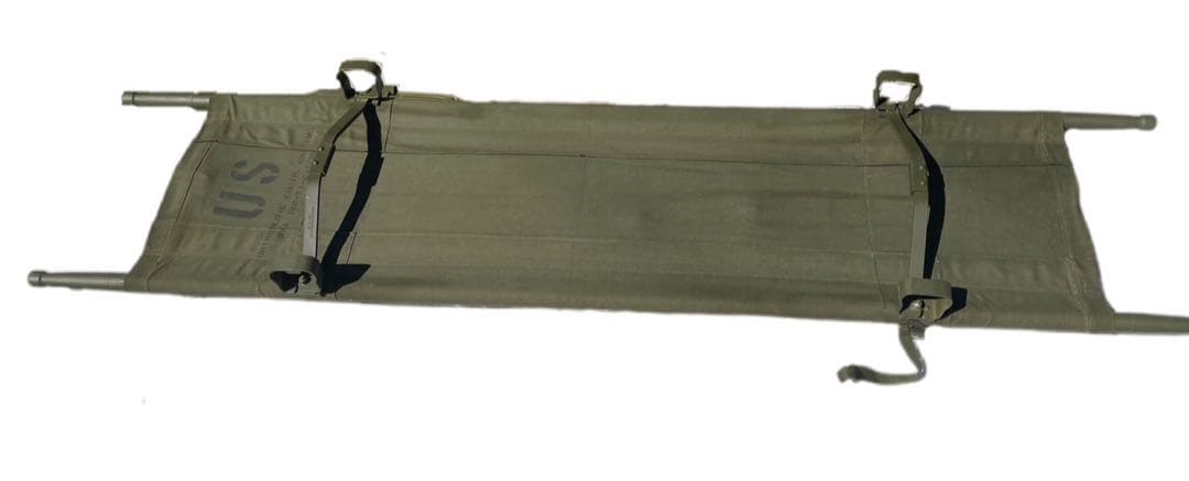 米軍救護用タンカ1971年コットン製未使用品