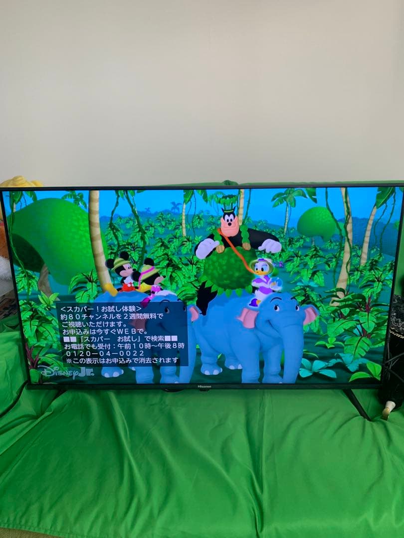 ハイセンステレビ40V型 40E45N 2024年製