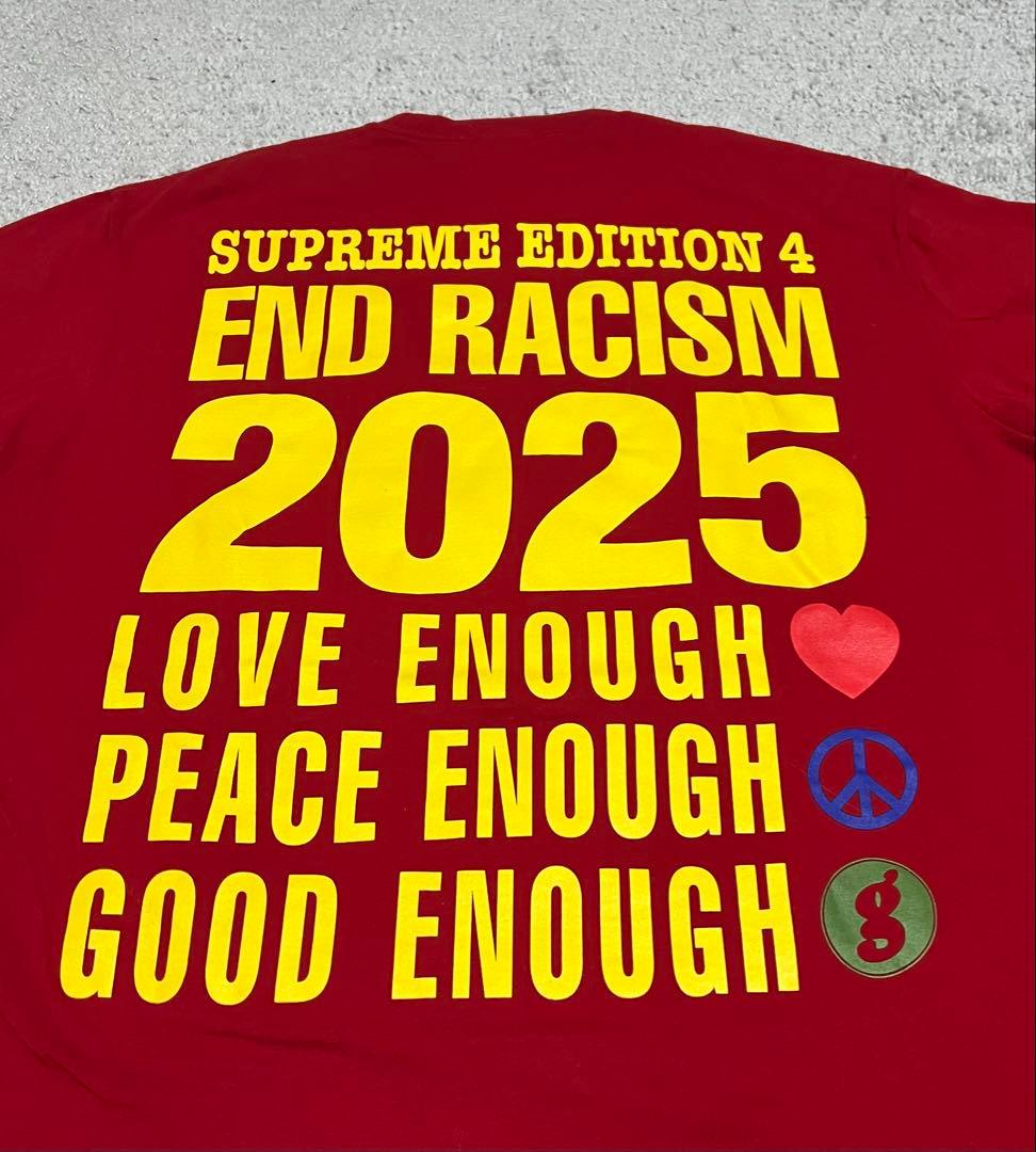 トップス Supreme x GOODENOUGH Tee \"Red\"