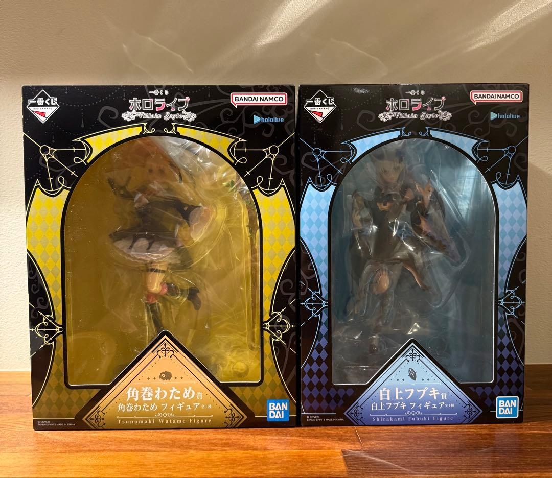 【新品・未開封】 一番くじ ホロライブ 白上フブキ　角巻わため　フィギュア