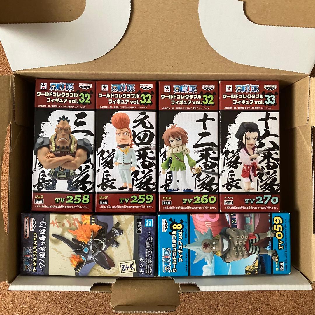 ワンピース　ワールドコレクタブル　フィギュア　6点セット
