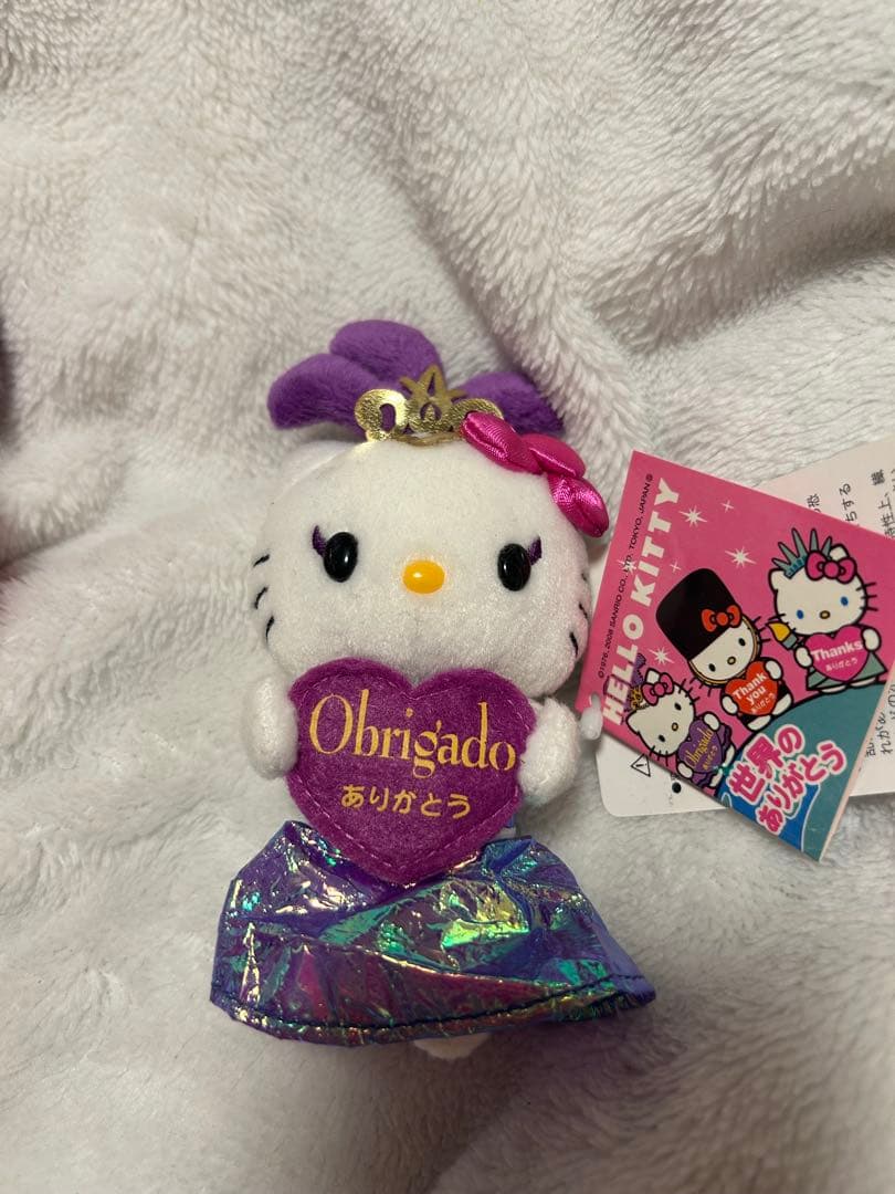 レア　世界のありがとうキティちゃん　ブラジル