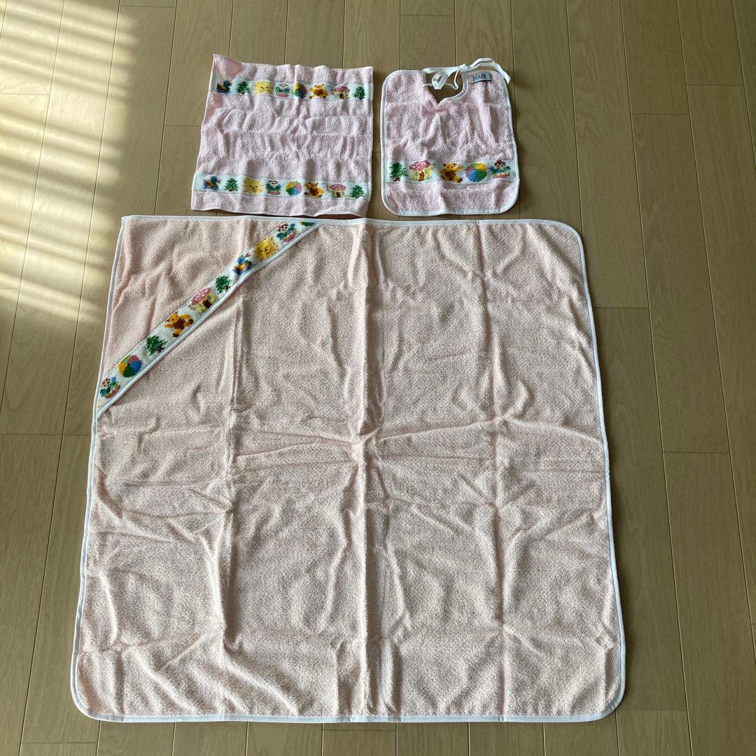 未使用品 フェイラー FEILER おくるみ タオル ピンク