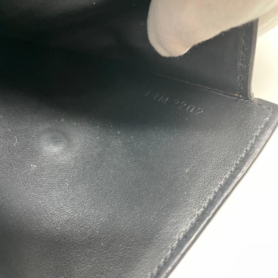R*♡様 CELINE トリオンフ　ブラック　三つ折り財布 ゴールドロゴ