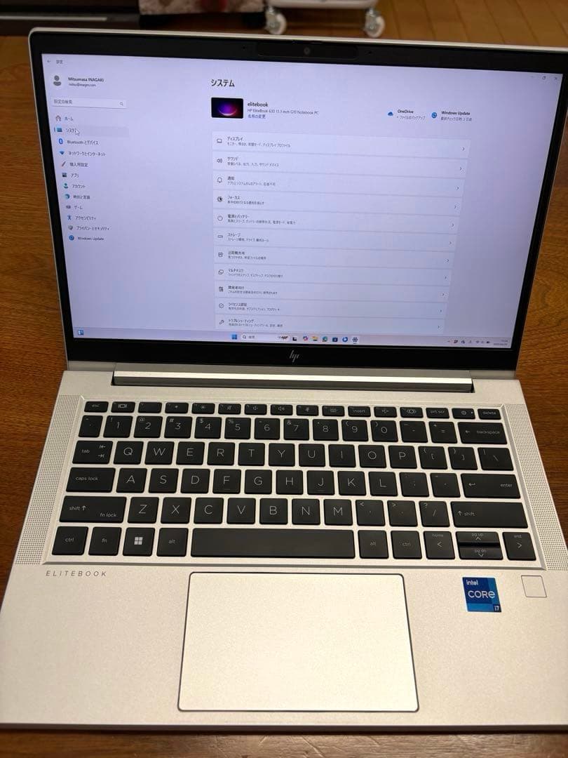 i7-1365U メモリ64GB HP 13.3ノート Win11Pro