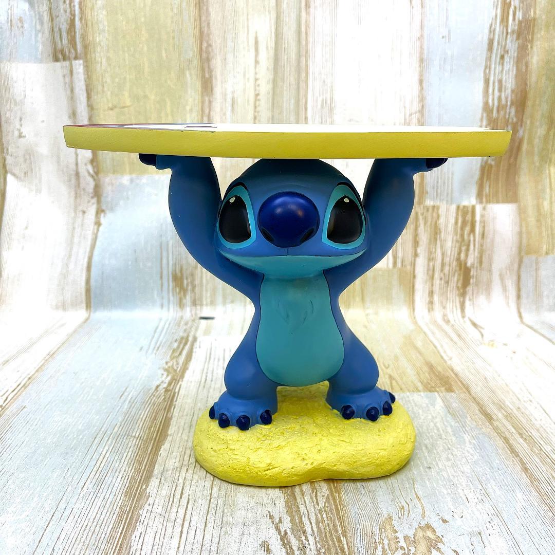 リロ＆スティッチ Lilo & Stitch 花台 スマホスタンド フィギュア