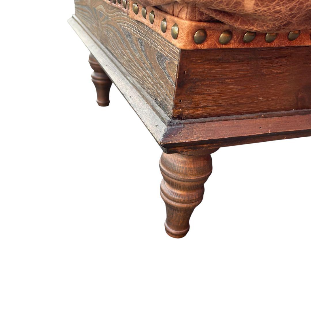 JOURNAL STANDARD FURNITURE オットマン　高級　本革