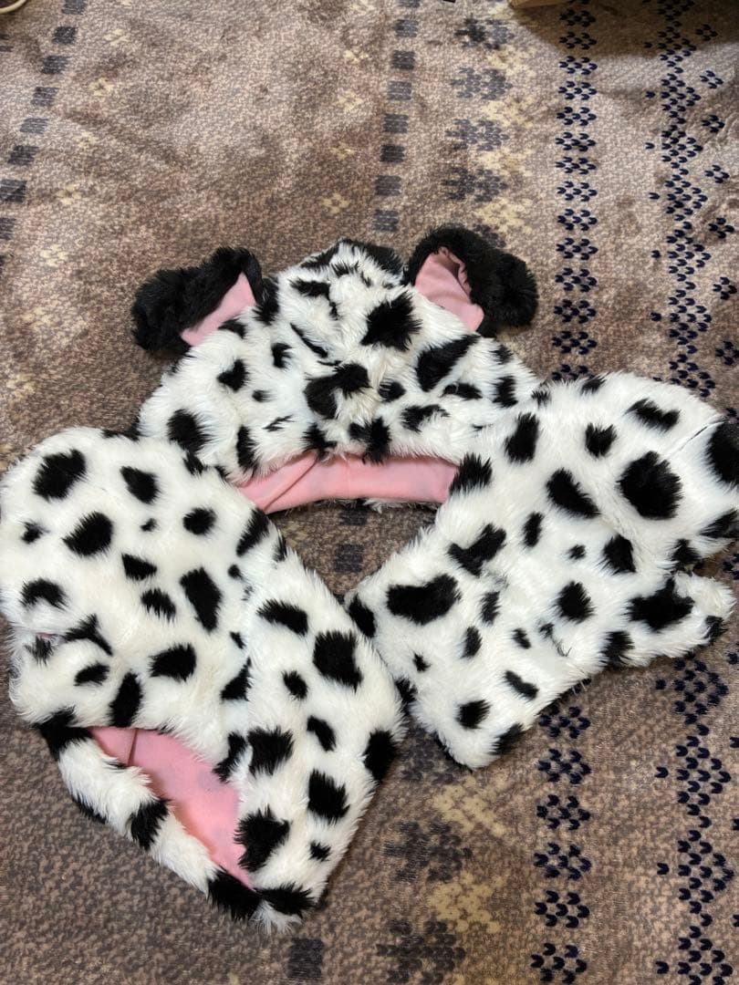 ★☆【ディズニー　ファンキャップ　マフラー　101匹わんちゃん】☆★