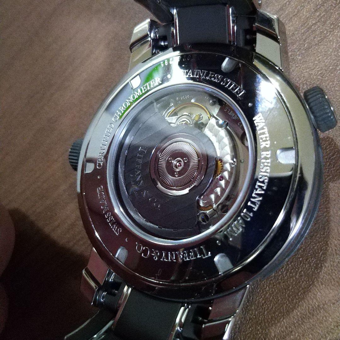 Tiffany & Co. クロノグラフ 自動巻き時計 グレー