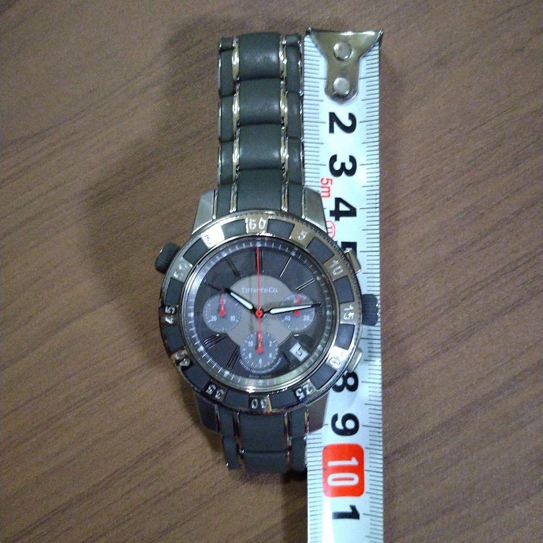 Tiffany & Co. クロノグラフ 自動巻き時計 グレー