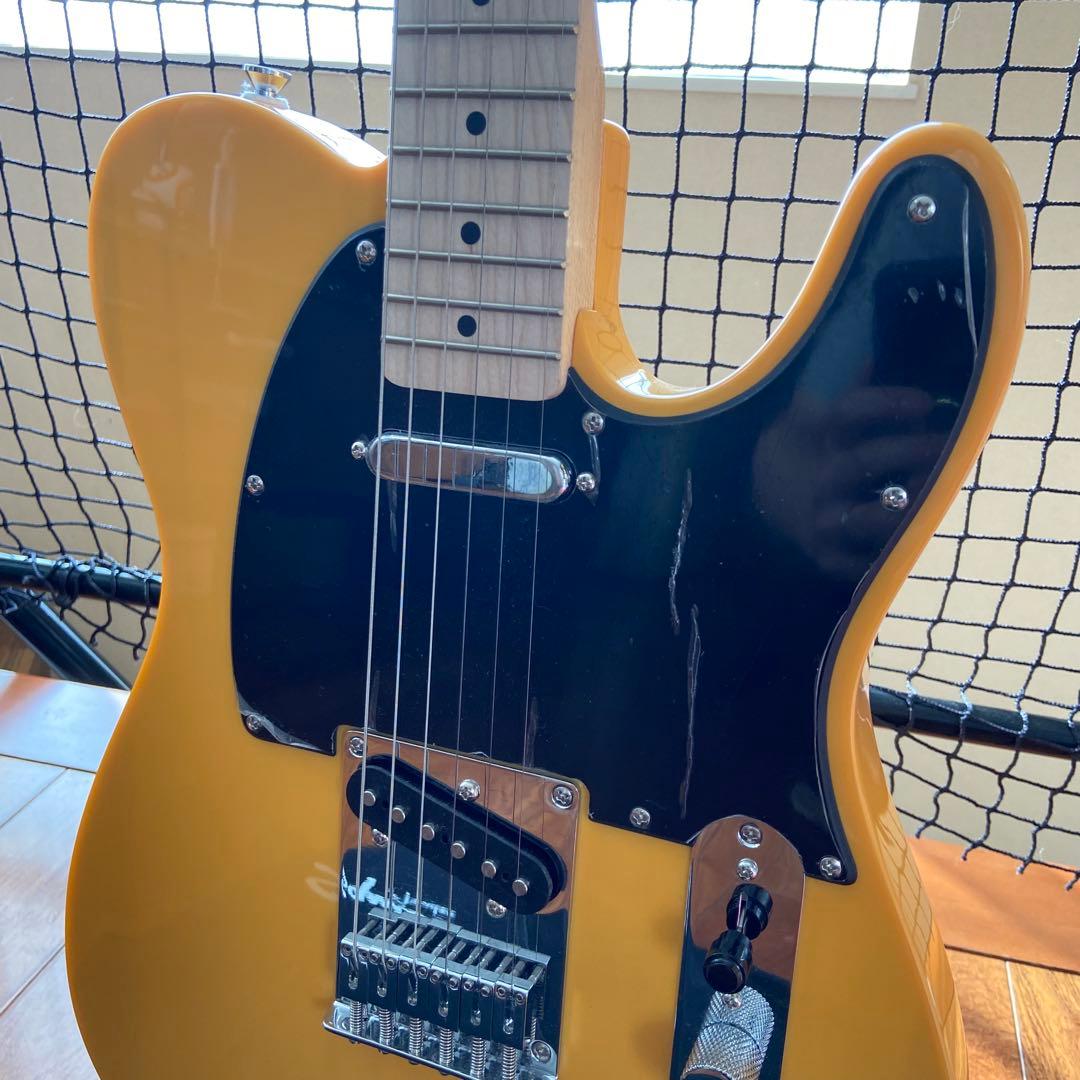 フェンダー エレキギター スクワイヤー バタースコッチ ブロンド イエロー系