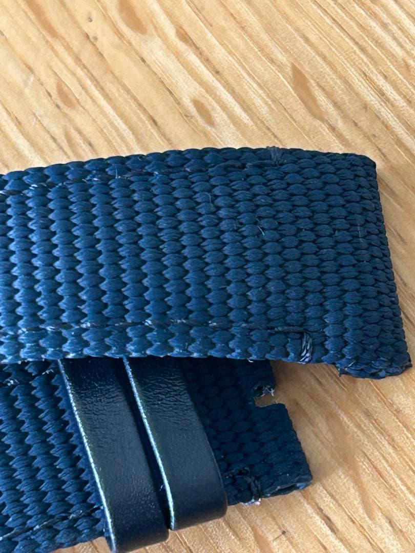 週末限定価格AUDEMARS PIGUE CODE用ネイビーラバーベルト純正