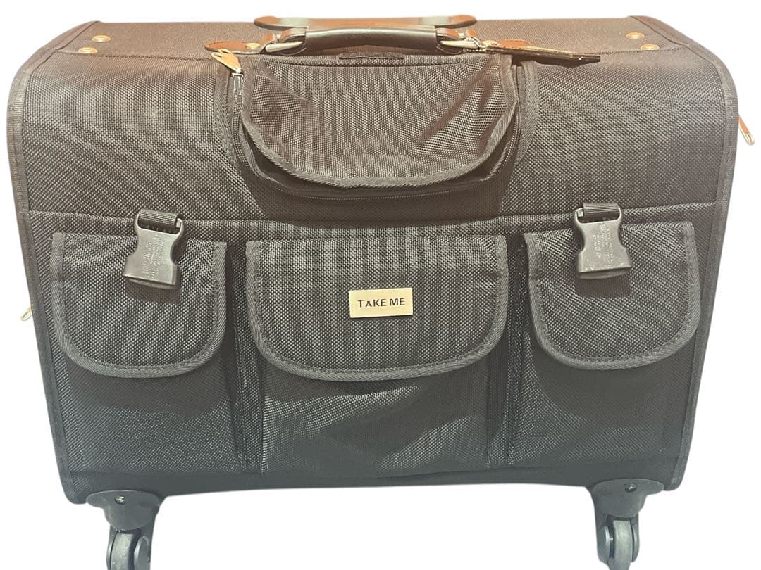 【TAKE ME】Lサイズ 犬用キャリーバッグ 中型犬 多頭飼い 新幹線OK