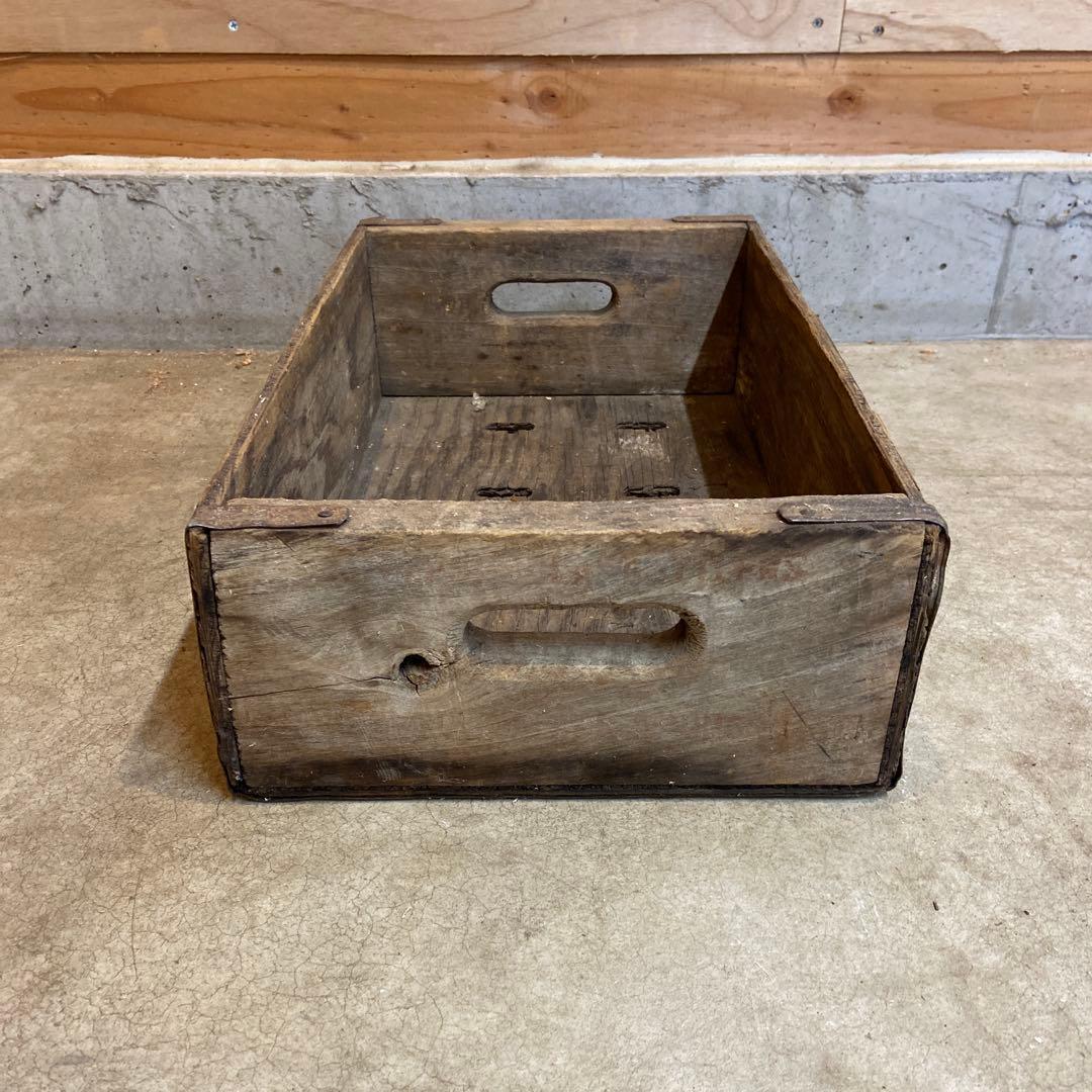 アメリカヴィンテージ　木製飲料箱　ペプシ