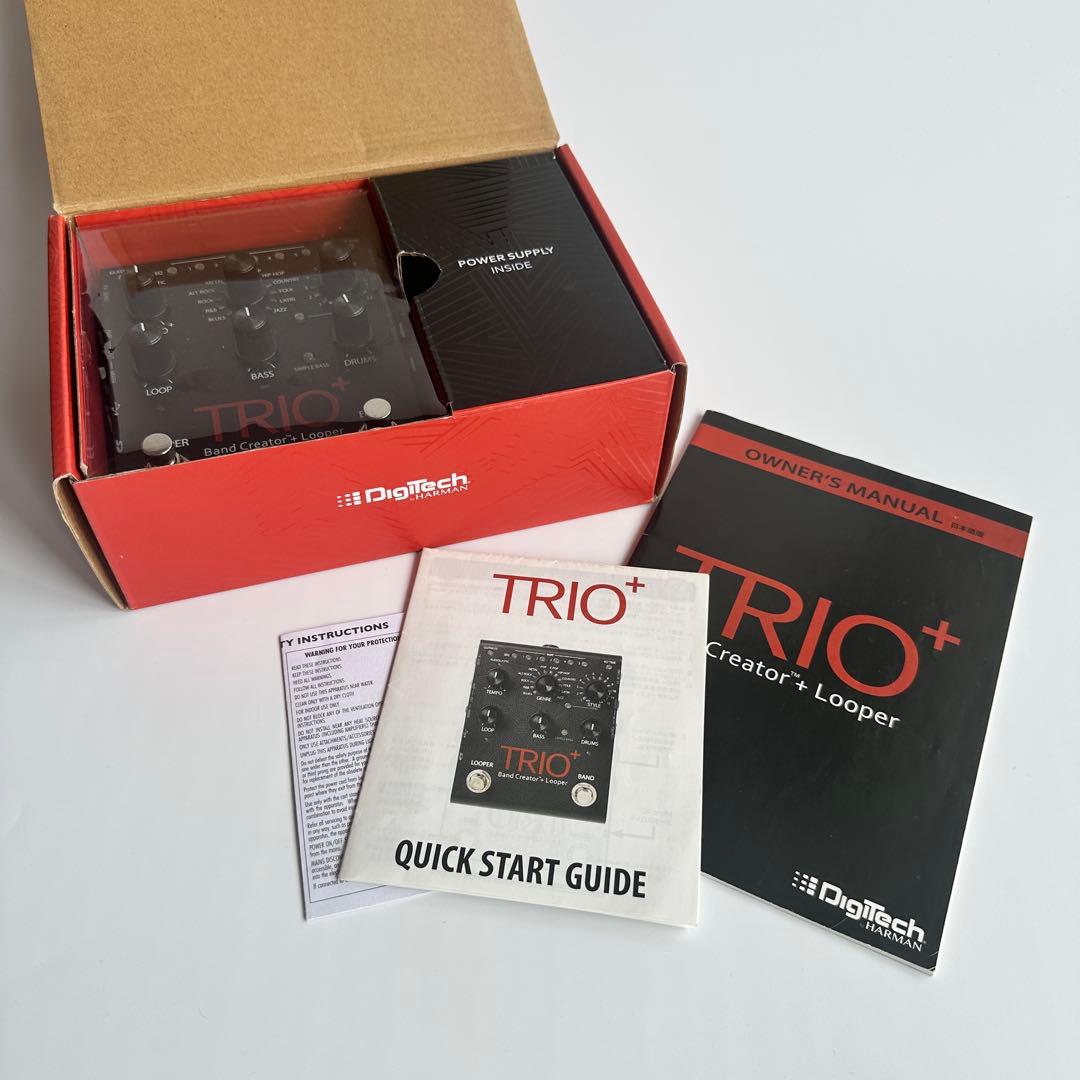 DigiTech TRIO+ Band Creator + Looper 取説付
