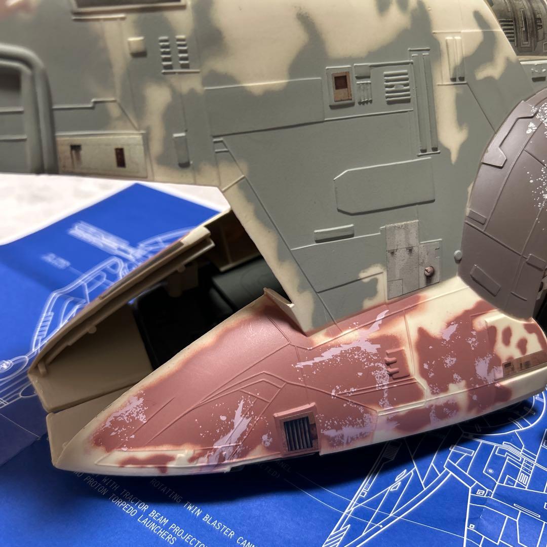 スターウォーズ　Bウイングファイター　 &スレイブ1（ジャンク）