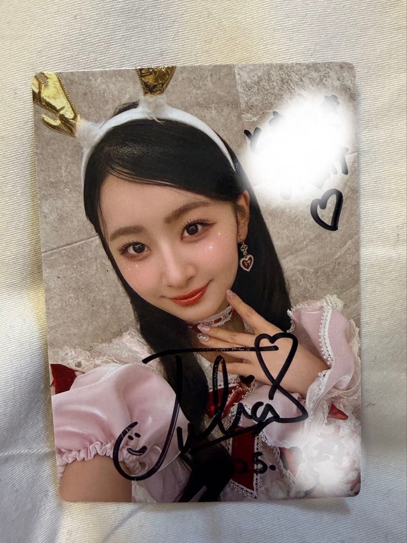 め*さ様 杏ジュリア クリスマス トレカ サイン入り