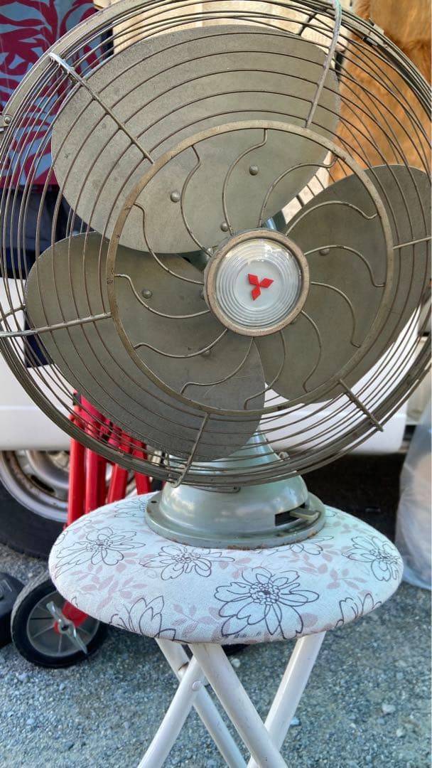 昭和レトロ　三菱エレクトリック　ファン