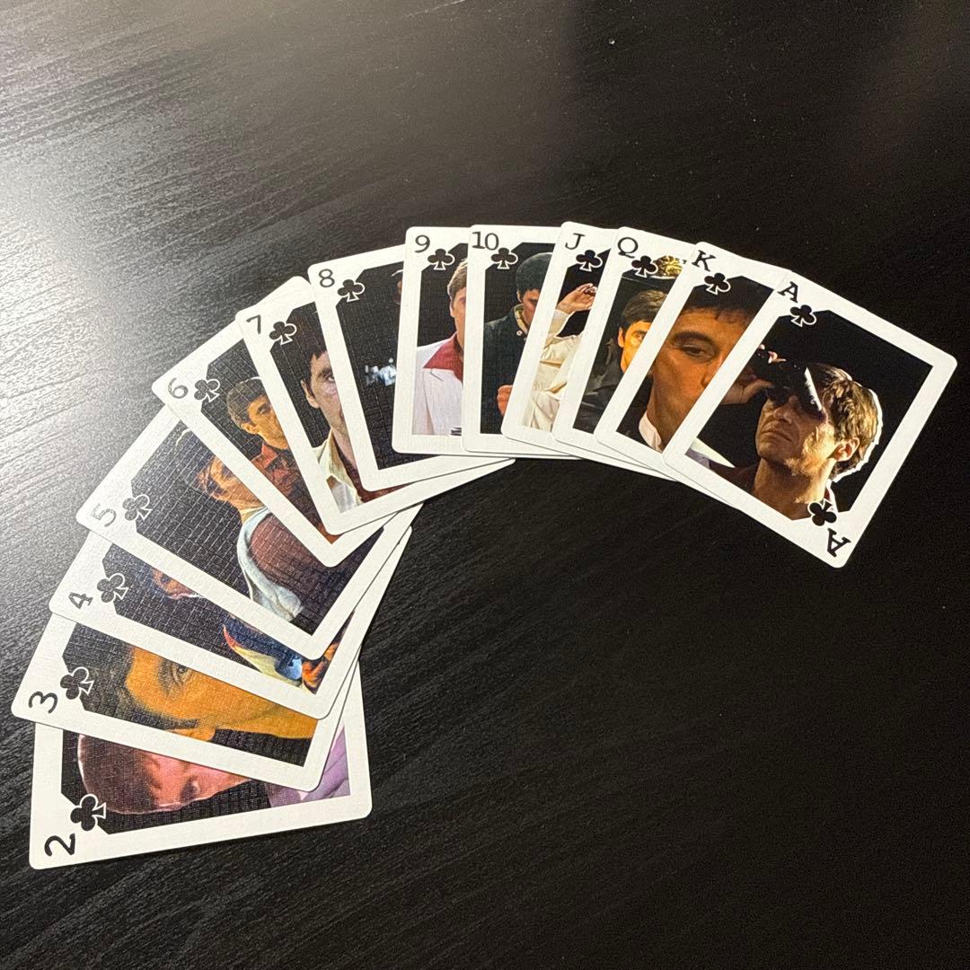 SCARFACE トランプ 52枚 ポーカーサイズ
