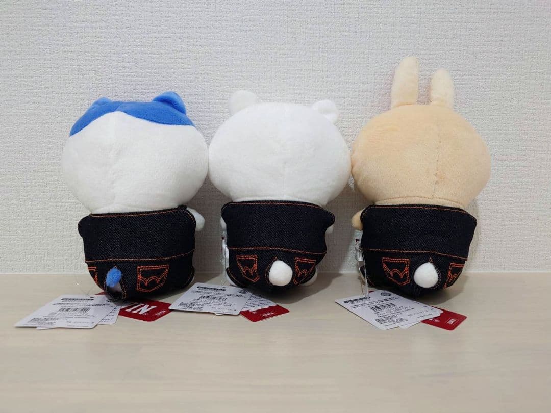 新品タグ付きレア正規品　限定　 EDWIN × ちいかわ　ぬいぐるみ