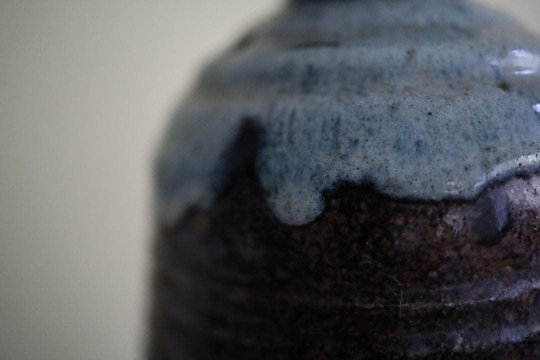 Japanese Vintage Vase 1860~70 幕末_花器_東北窯