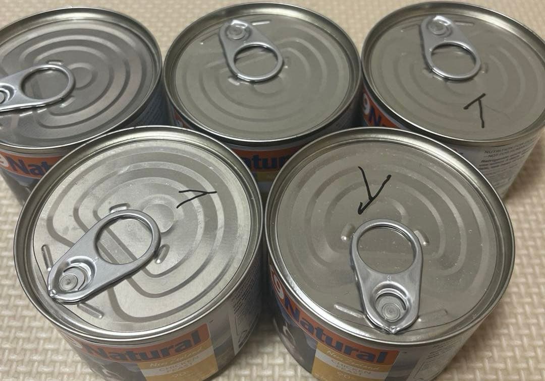 K9 Natural ビーフ、ラム、チキン缶詰　各5缶　合計15缶