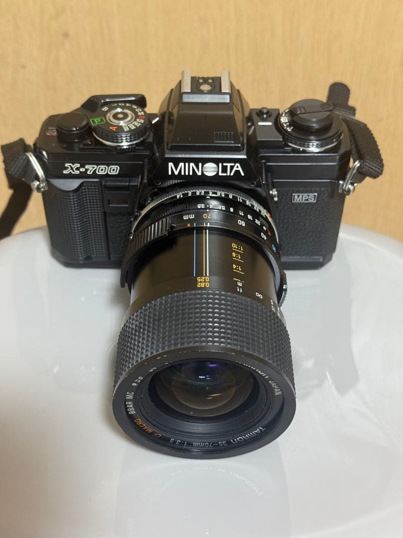 Minolta X-700 フィルムカメラ TAMRONレンズ