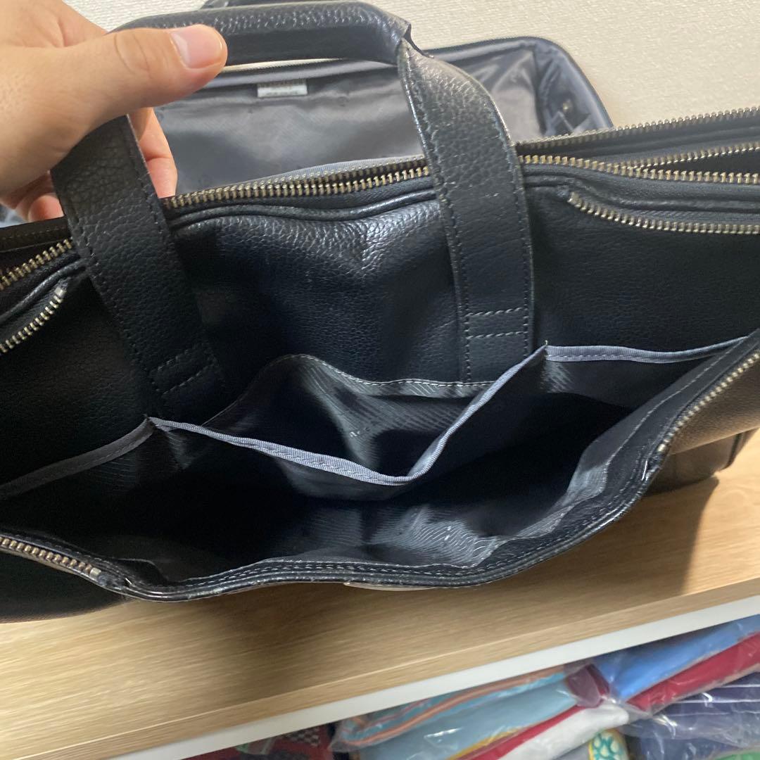 protectA ビジネスバッグ 本革 多機能 ハンドバック ショルダーバッグ
