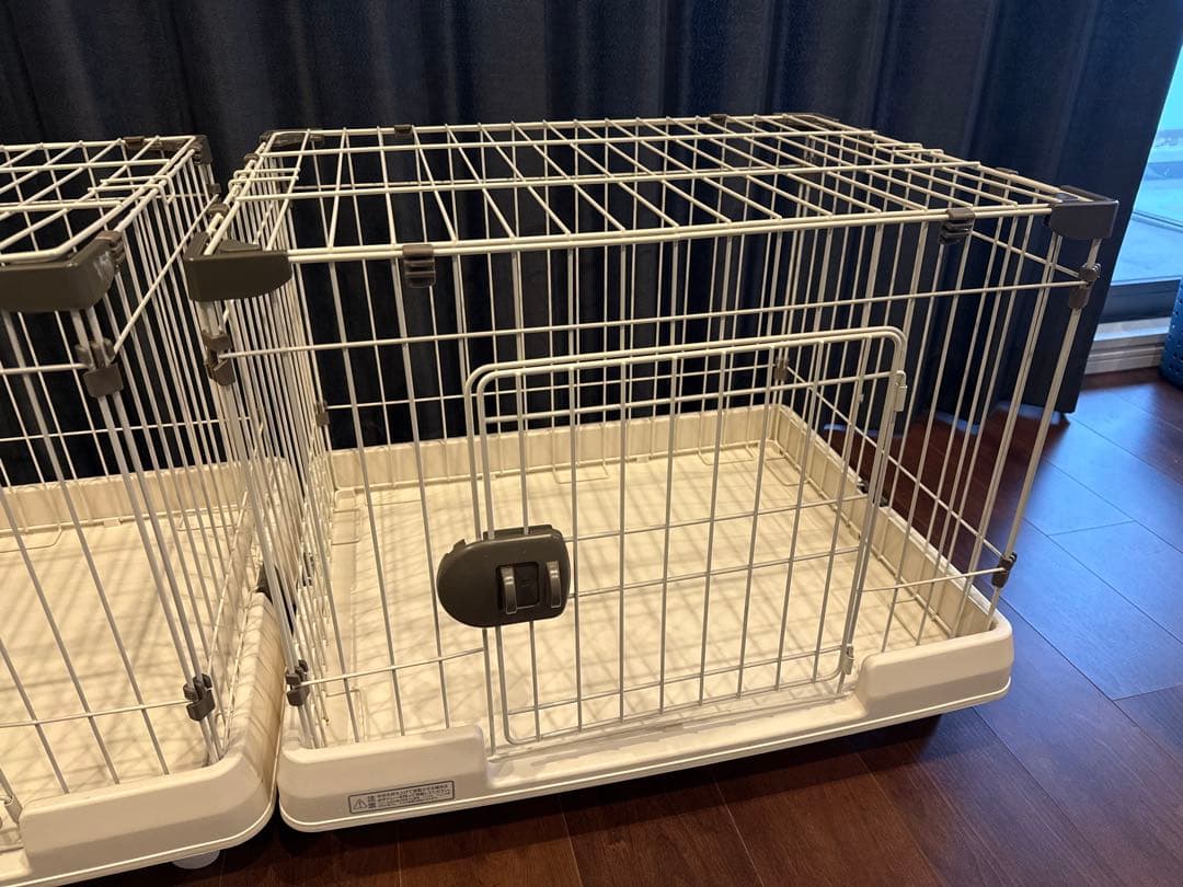 アイリスオーヤマ ルームケージ ミルキーブラウン 2台セット（単品可）