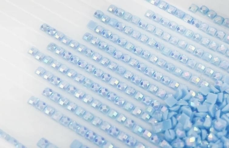 2328AB-A1 ダイヤモンドアート　オーロラビーズ　猫