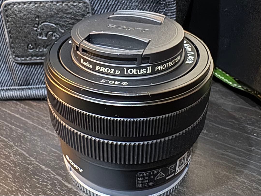 SONY FE 28-60mm F4-5.6とKenko Pro1Dプロテクター