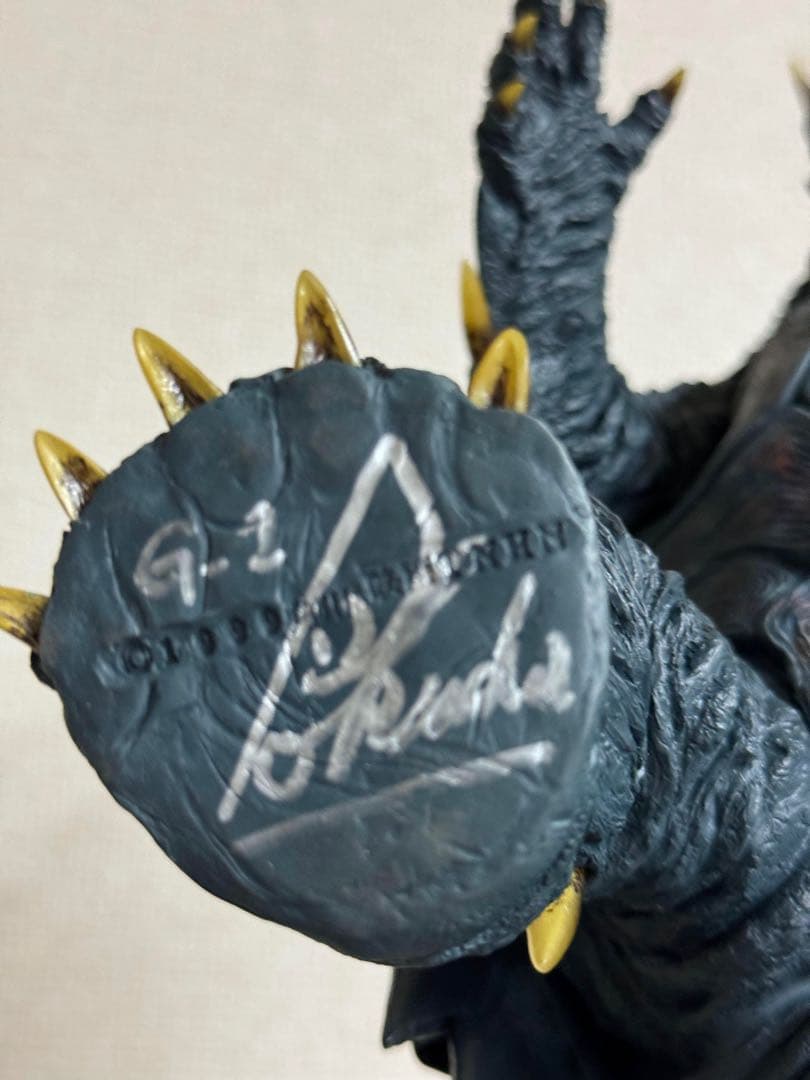 最高傑作　アトリエG-1 究極版ガメラⅢ 奥田氏本人作成サイン入りフィギュア