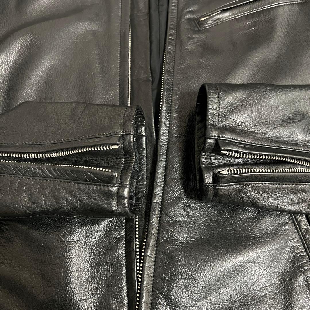 リチウムオム シングルライダース　カウレザー　サイズ46