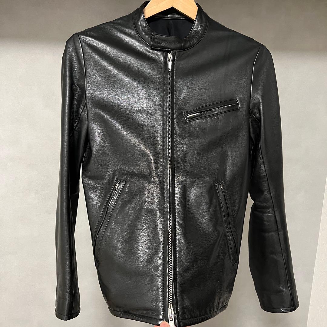 リチウムオム シングルライダース　カウレザー　サイズ46