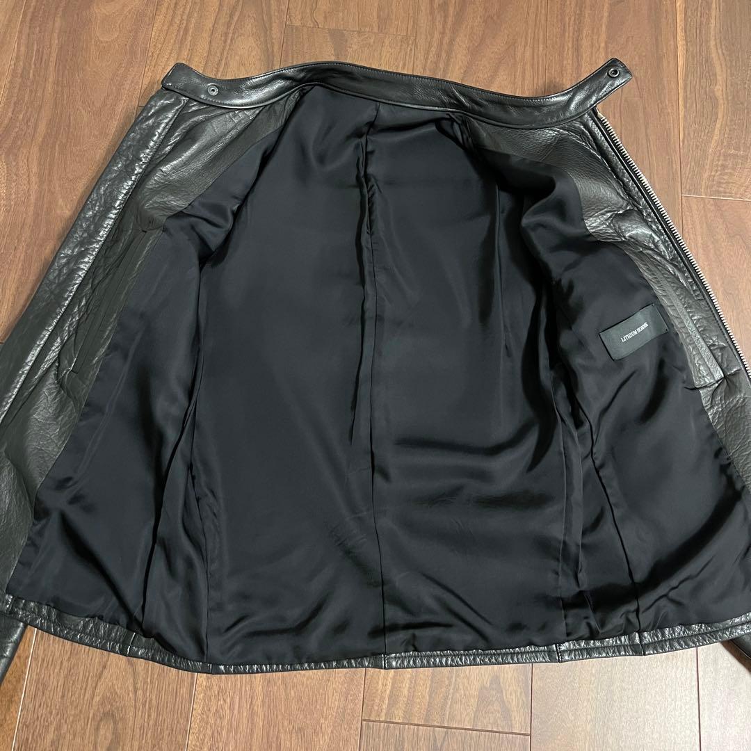 リチウムオム シングルライダース　カウレザー　サイズ46