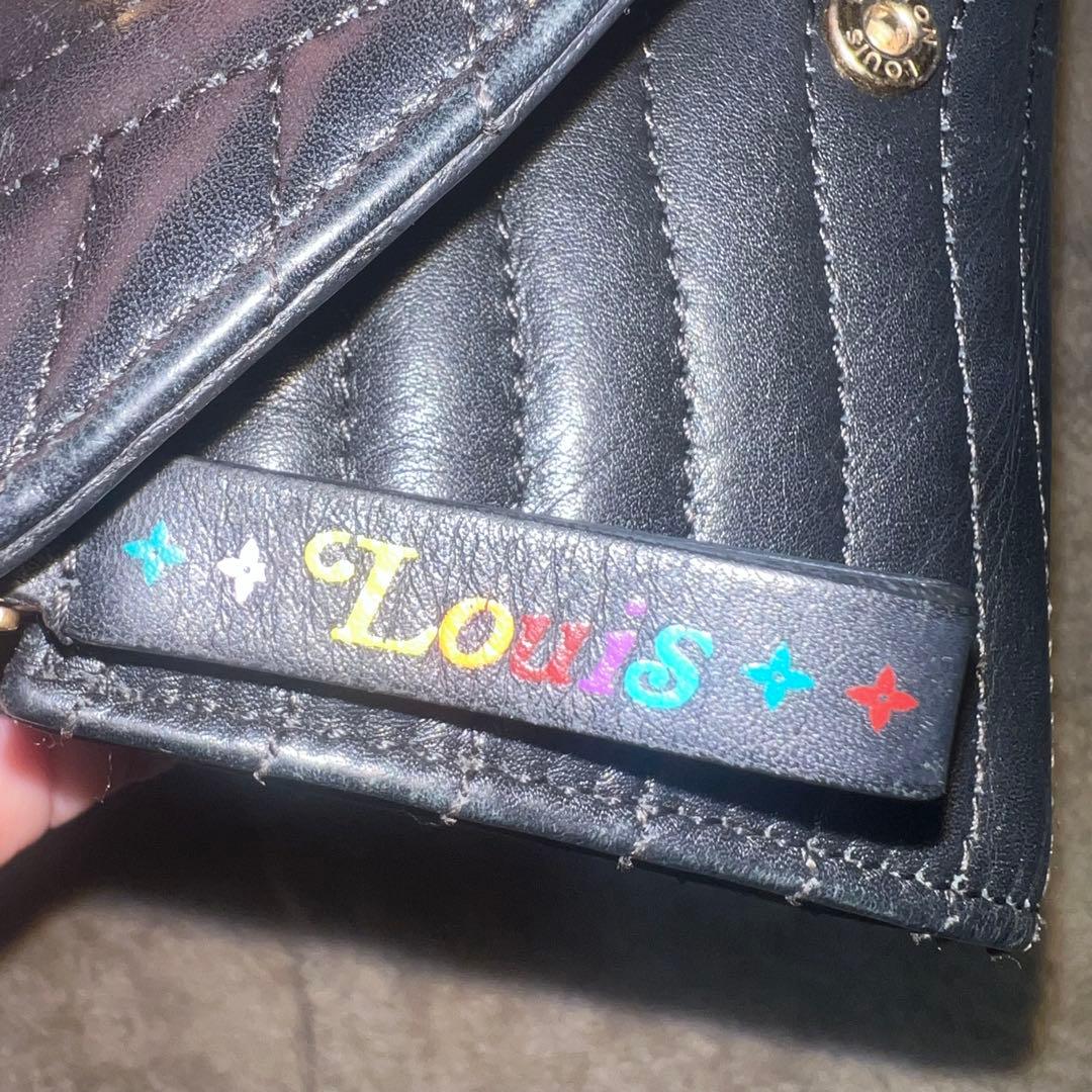 Louis Vuitton ブラック 三つ折り財布 ニューウェーブ 最終価格