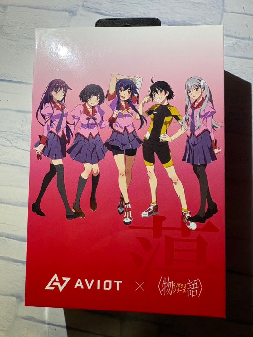 Aviot TE-D01v MGT ワイヤレス イヤホン 物語シリーズコラボ