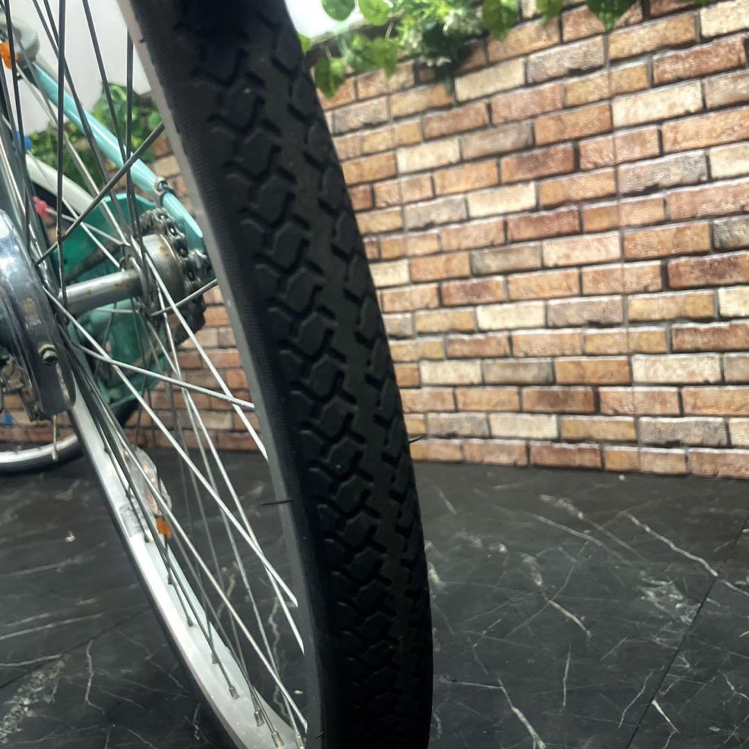 【28】子供車 ブリヂストン ECOPAL グリーン 24インチ