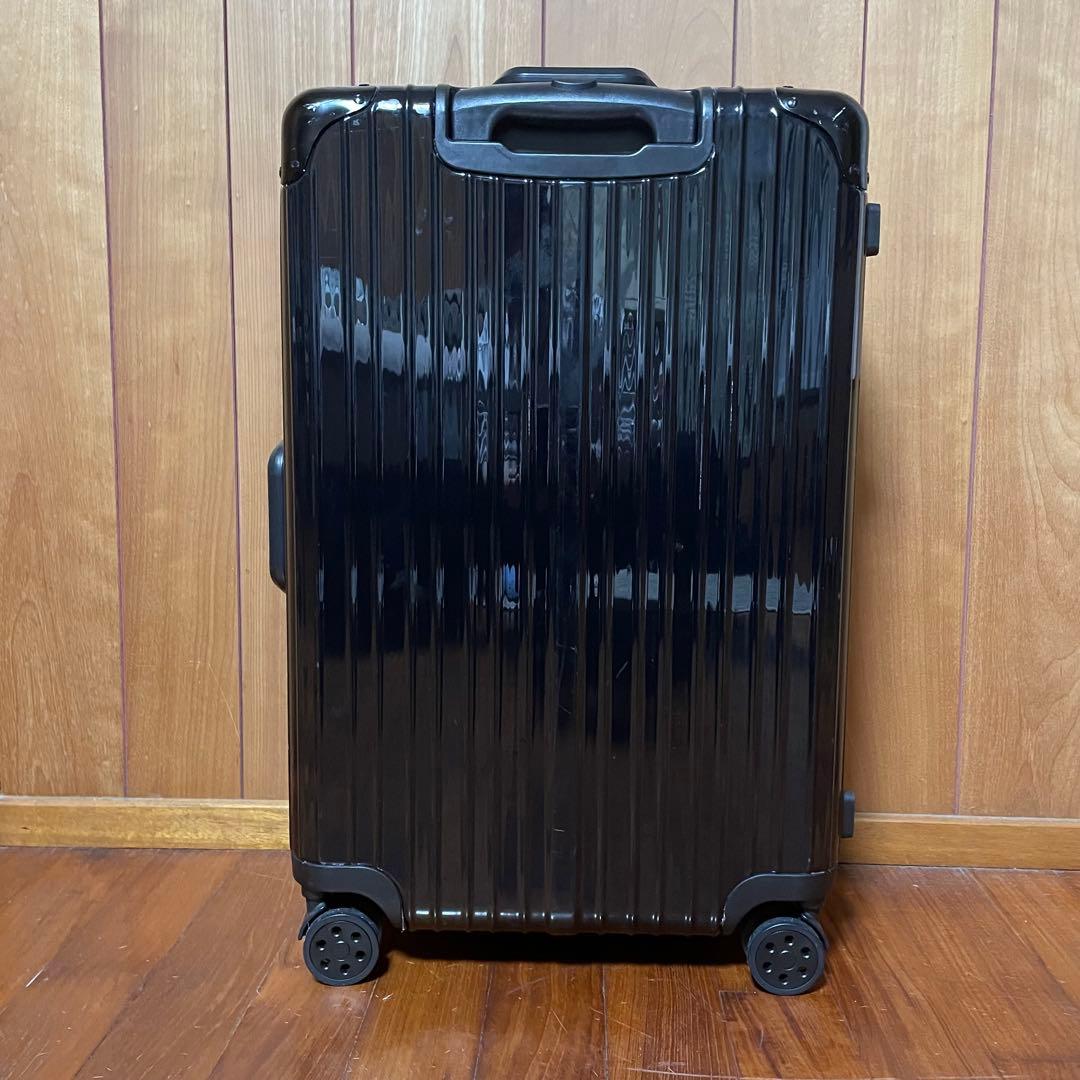 Kroeus スーツケース 74Lフレーム TSAロック 黒 ダイヤル
