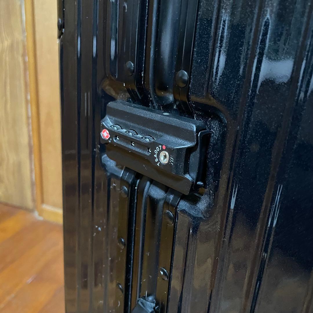 Kroeus スーツケース 74Lフレーム TSAロック 黒 ダイヤル