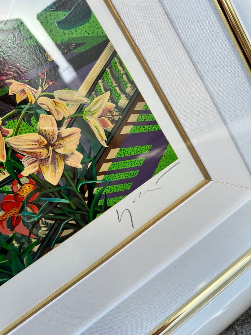 ヒロヤマガタ スカルプチュアガーデン作品証明書付　直筆サイン付