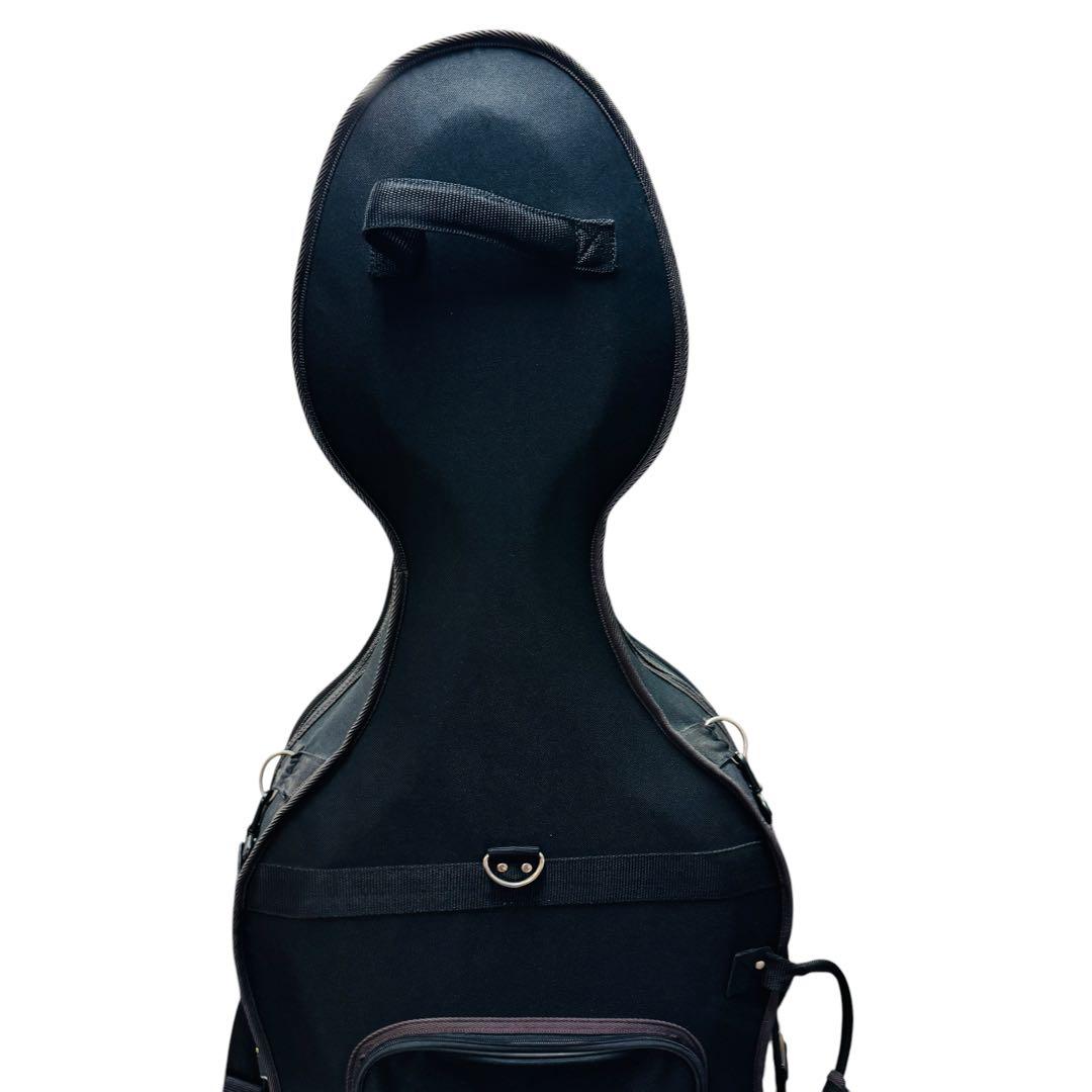 美品 4/4 チェロケース セミハードケース キャスター付き 24時間以内発送