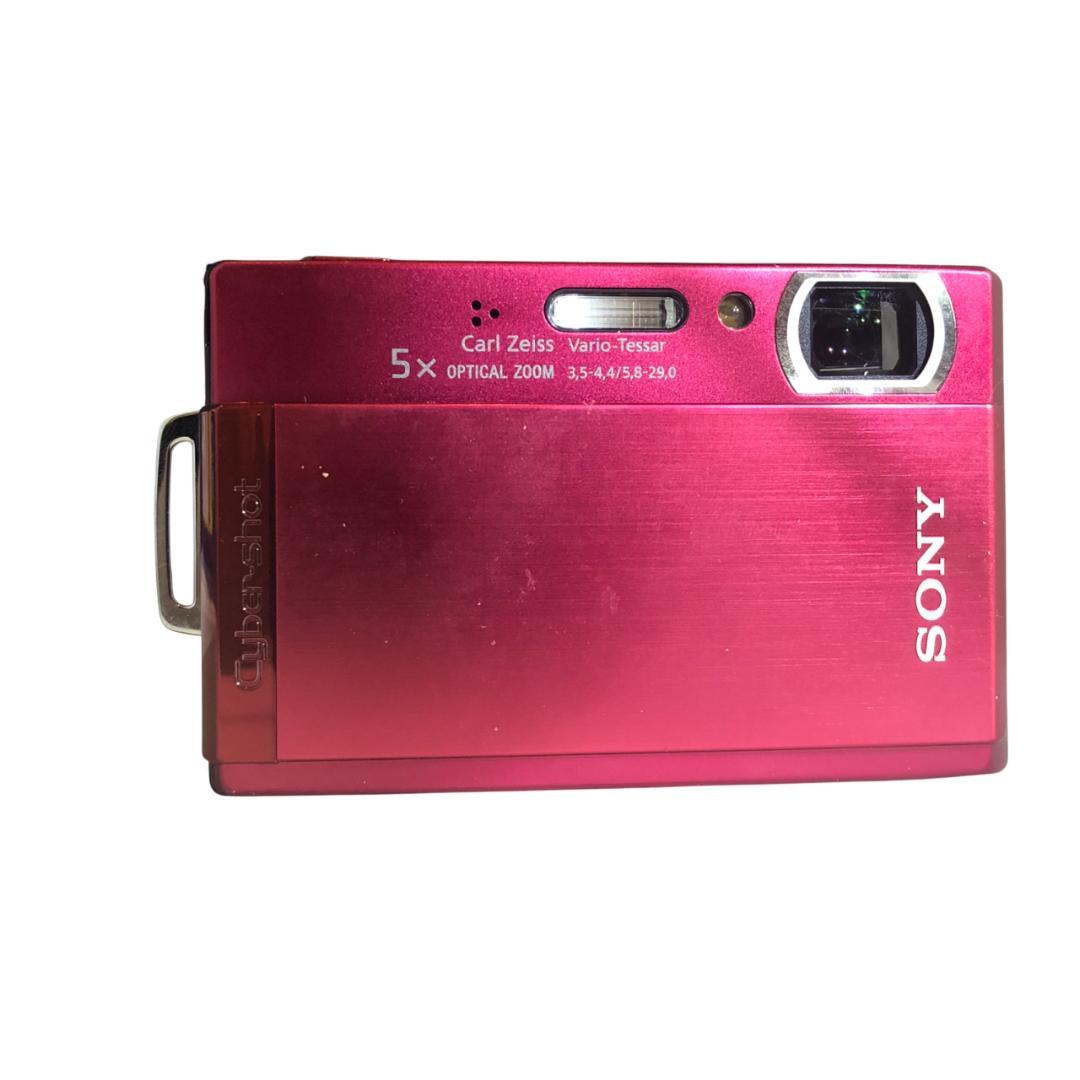 美品 SONY Cyber−Shot DSC-T300 RED バッテリー充電器