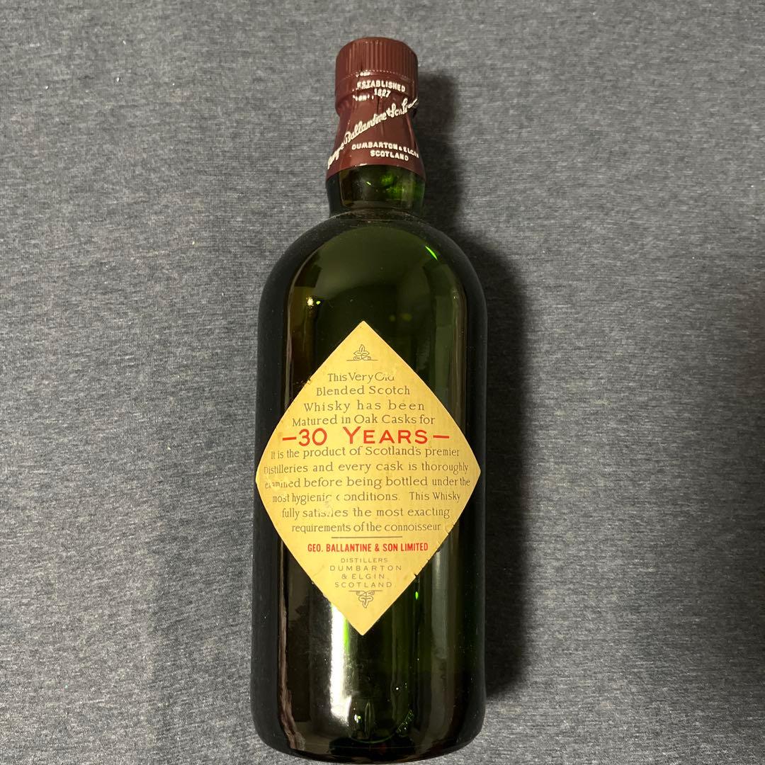 【希少】Ballantine's 30 Years Old スコッチウイスキー