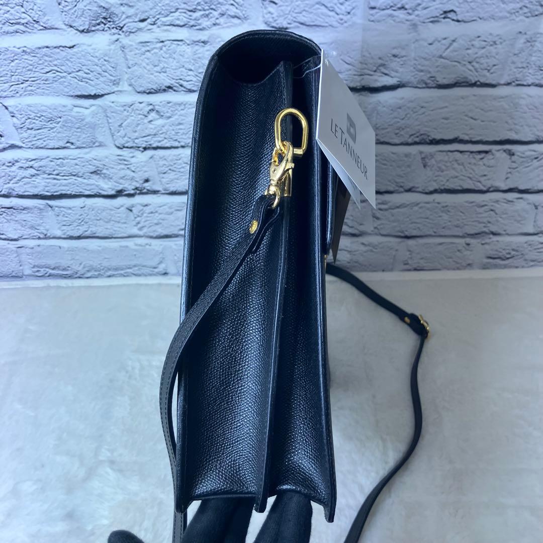 美品✨ LE TANNEUR 2way サフィアーノレザー 牛革 ダレスバッグ