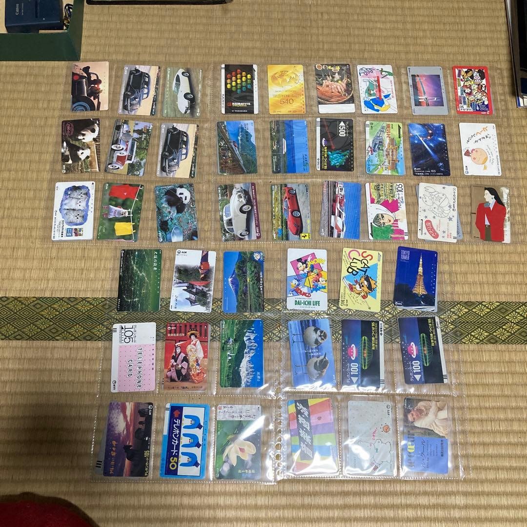 テレホンカード　使用済み　まとめ売り
