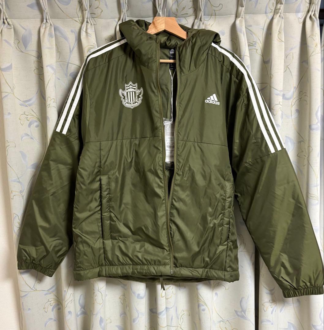 【新品】松本山雅FC × adidas フード付きジャケット メンズO