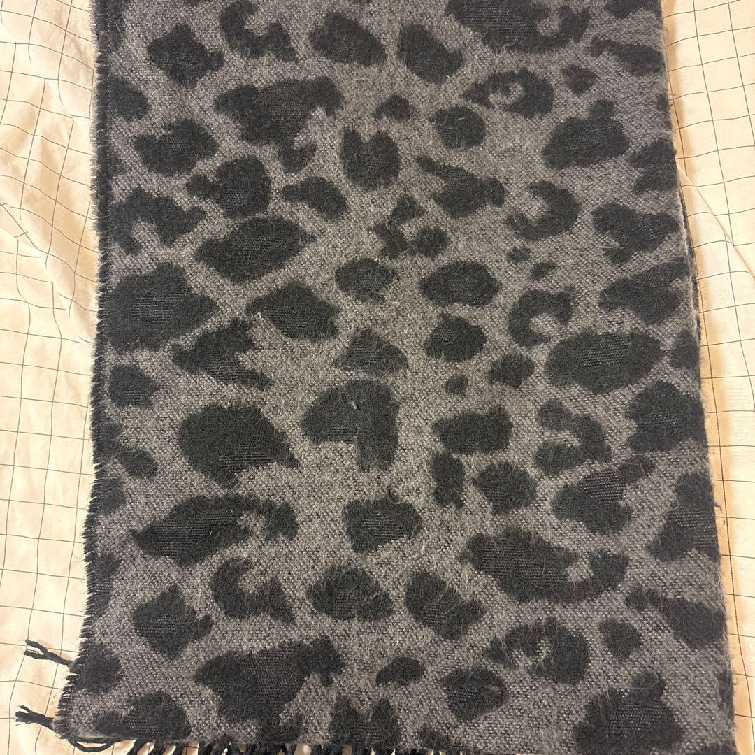 AZULBYMOUSSY マフラー ヒョウ柄