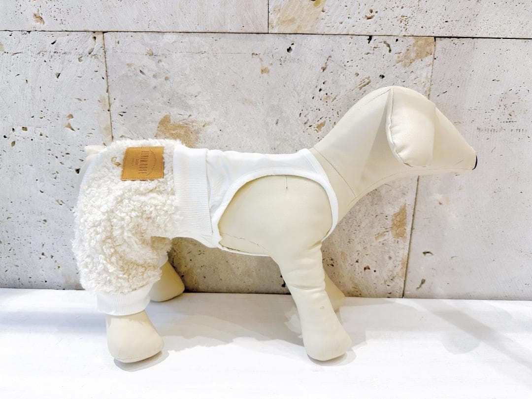 DENIM ROSE ワッペンボアパンツ